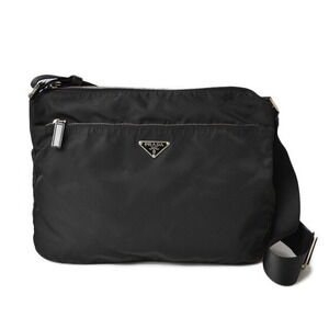 Prada Vela Shoulder Bag Black Nylon